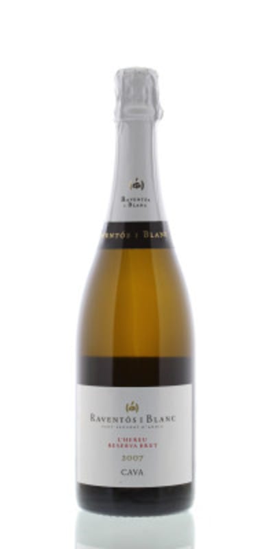 Raventos i Blanc Reserva Brut Cava 2007 Front Bottle Shot