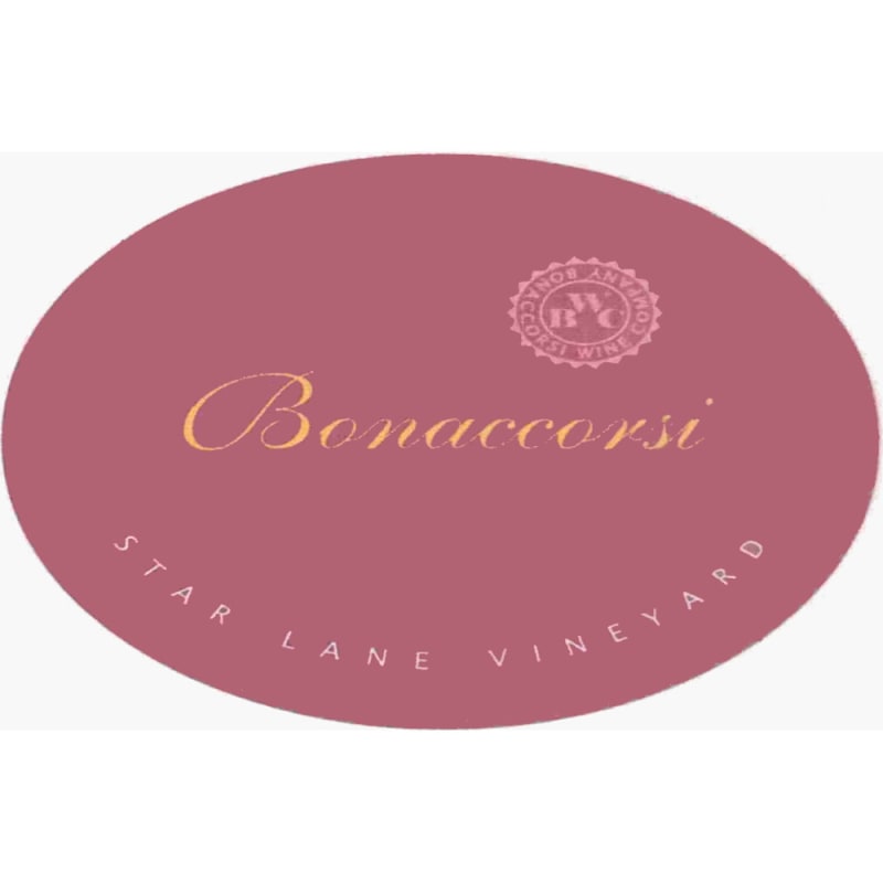 Bonaccorsi Star Lane Vineyard Syrah 2005 Front Label