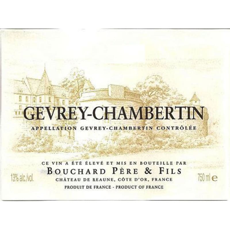 Bouchard Pere & Fils Gevrey-Chambertin 2005 Front Label