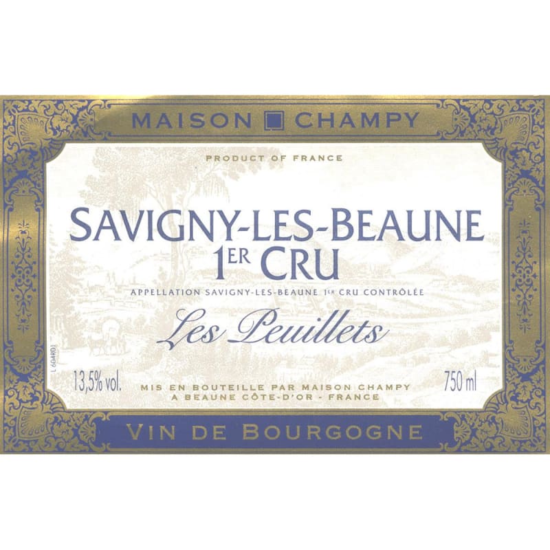 Maison Champy Savigny-les-Beaune Les Peuillets 2005 Front Label