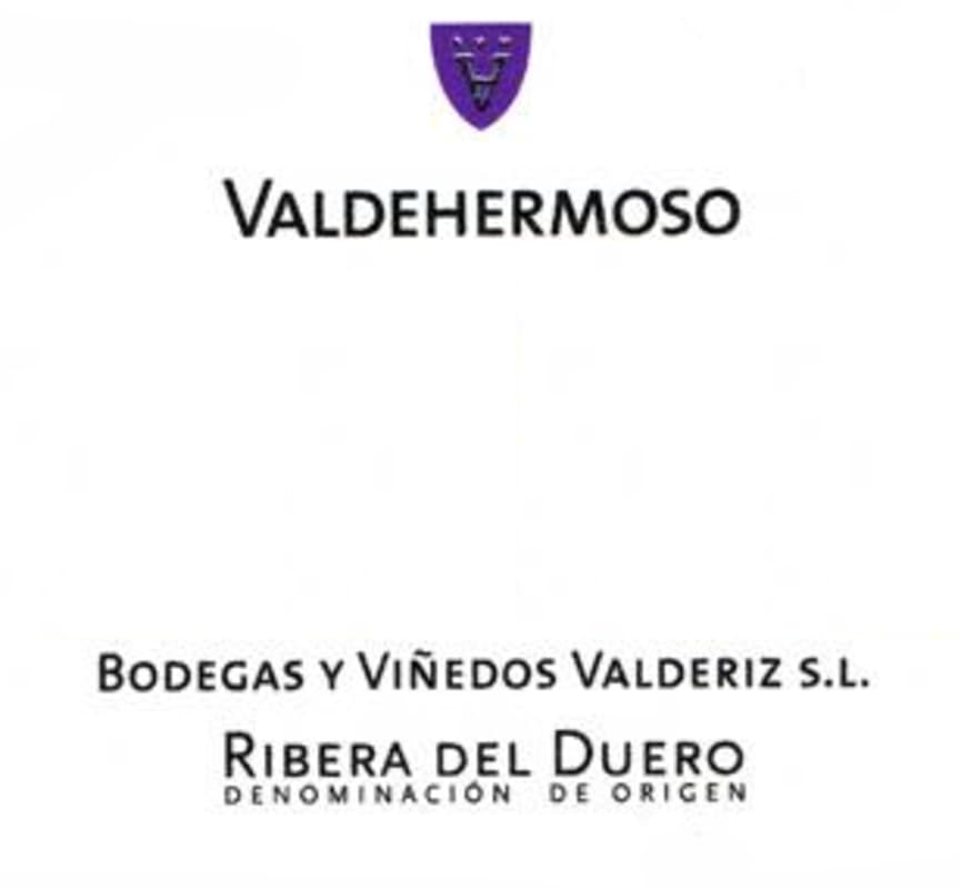 Bodegas Valderiz Senorio de Valdehermoso Joven 2014 Front Label