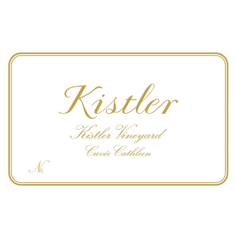 Kistler Vineyards Cuvee Cathleen Chardonnay 1998 Front Label