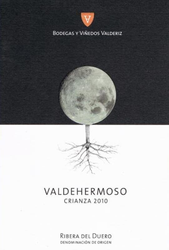 Bodegas Valderiz Senorio de Valdehermoso Crianza 2010 Front Label