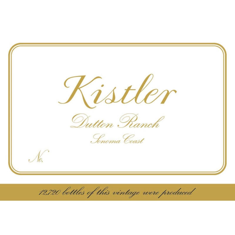 Kistler Vineyards Dutton Ranch Chardonnay 2000 Front Label