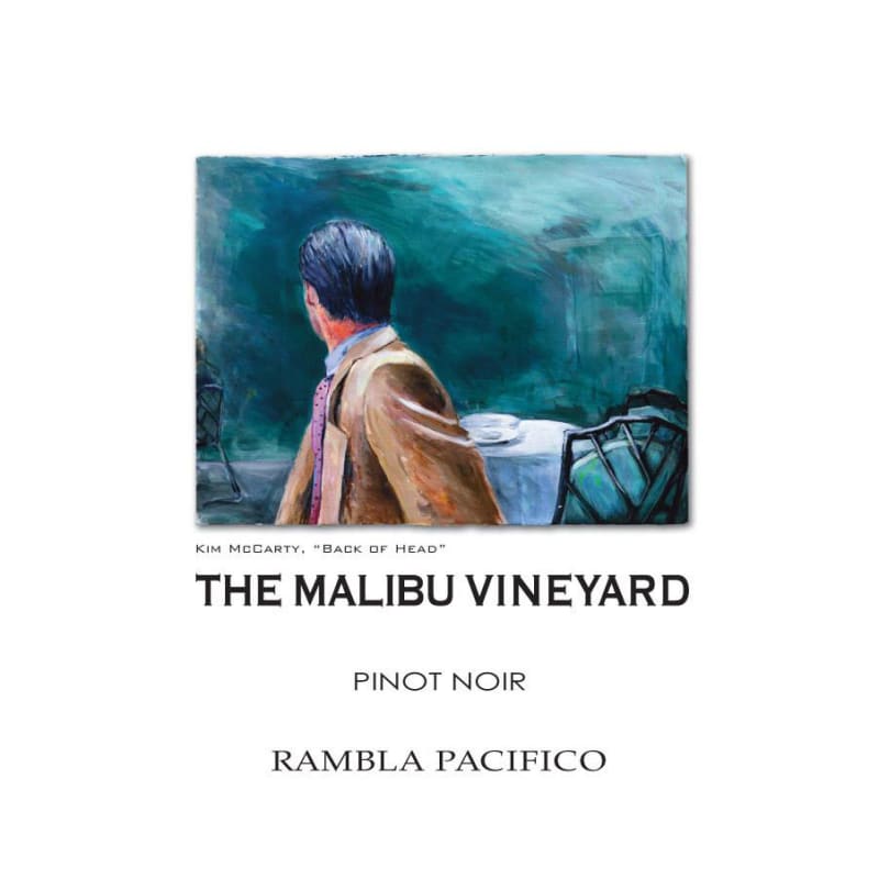 D'Alfonso-Curran The Malibu Vineyard Pinot Noir 2008 Front Label