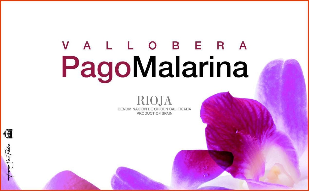 Bodegas Vallobera Pago Malarina 2014 Front Label