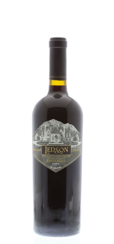 Ledson Winery & Vineyards Krissy's Vinenyard Zinfandel 2006 Front Bottle Shot