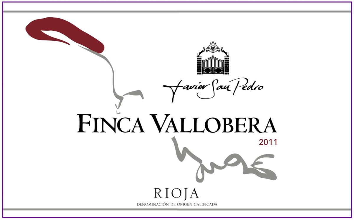 Bodegas Vallobera Finca Vallobera 2011 Front Label