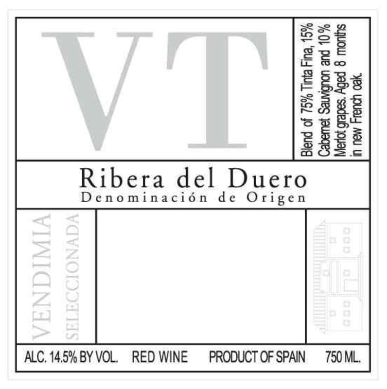 Bodegas Valtravieso VT Vendimia Seleccionada 2006 Front Label