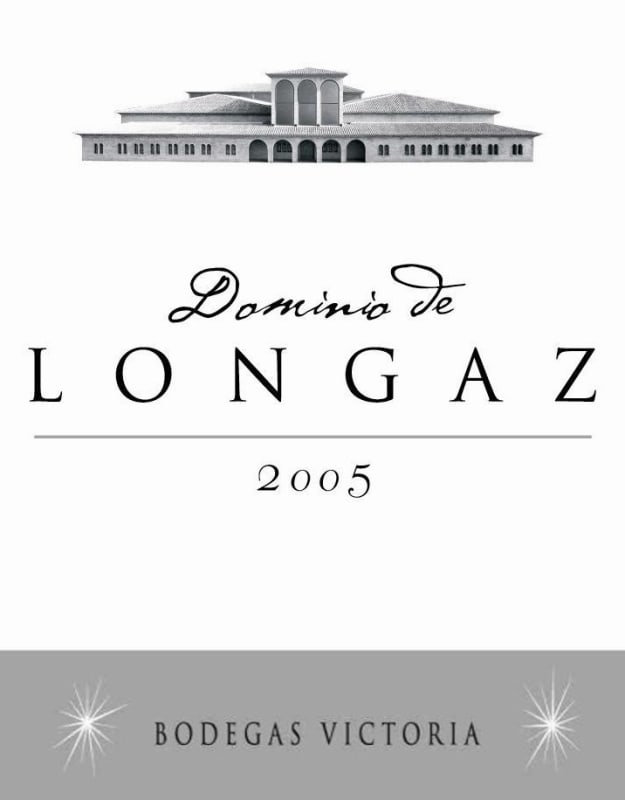 Bodegas Victoria Dominio de Longaz 2005 Front Label