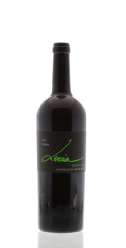 Lucia Vineyards Susan's Hill Syrah 2006 Front Bottle Shot