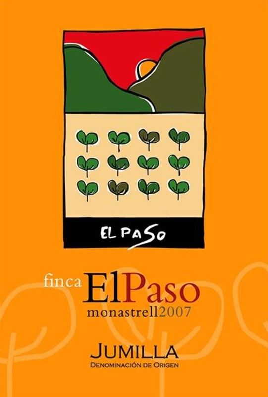 Bodegas Vina Elena Finca el Paso Monastrell 2007 Front Label