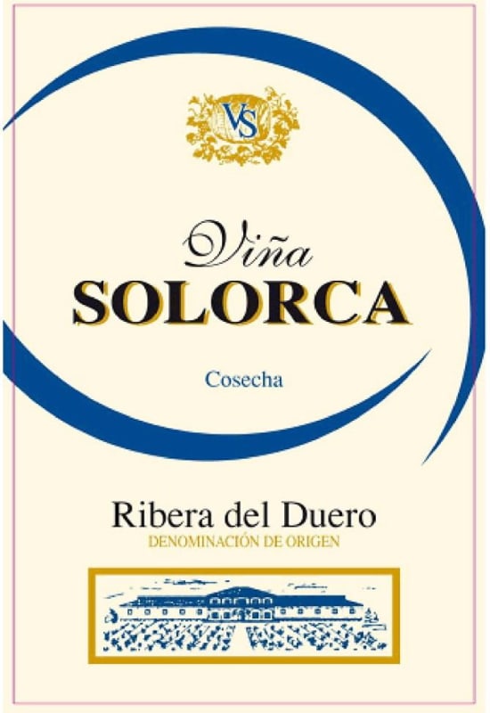 Bodegas Vina Solorca Cosecha 2013 Front Label