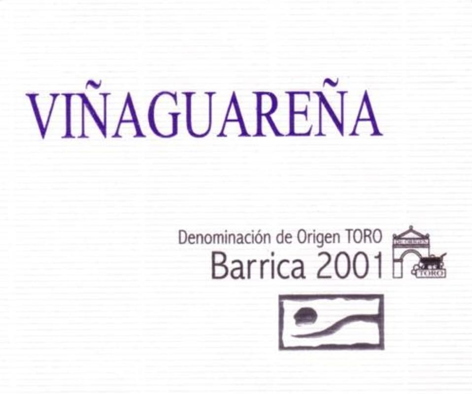 Bodegas Vinaguarena Vinaguarena Barrica 2001 Front Label