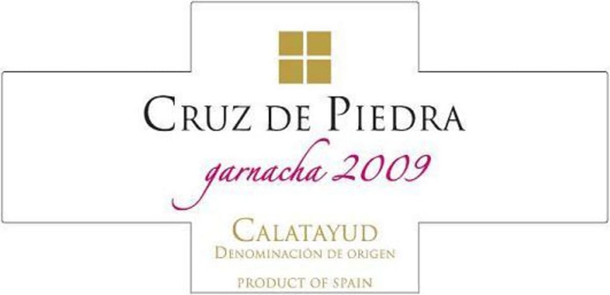 Bodegas Virgen de la Sierra Cruz de Piedra Garnacha 2009 Front Label