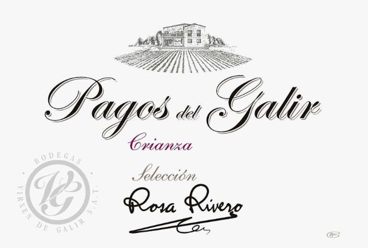 Bodegas Virgen del Galir Pagos de Galir Seleccion Rosa Rivero Crianza 2011 Front Label
