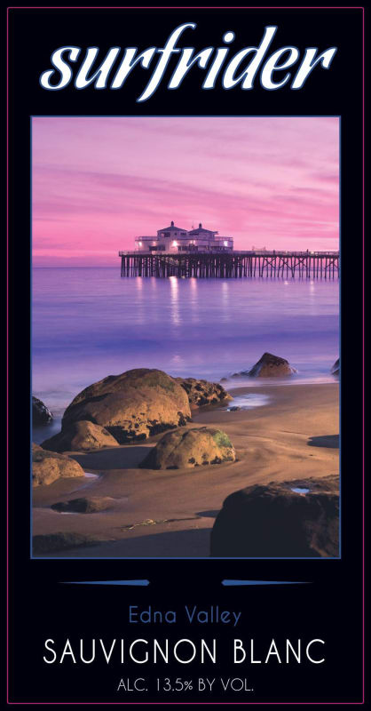 Rosenthal Surfrider Sauvignon Blanc 2015 Front Label