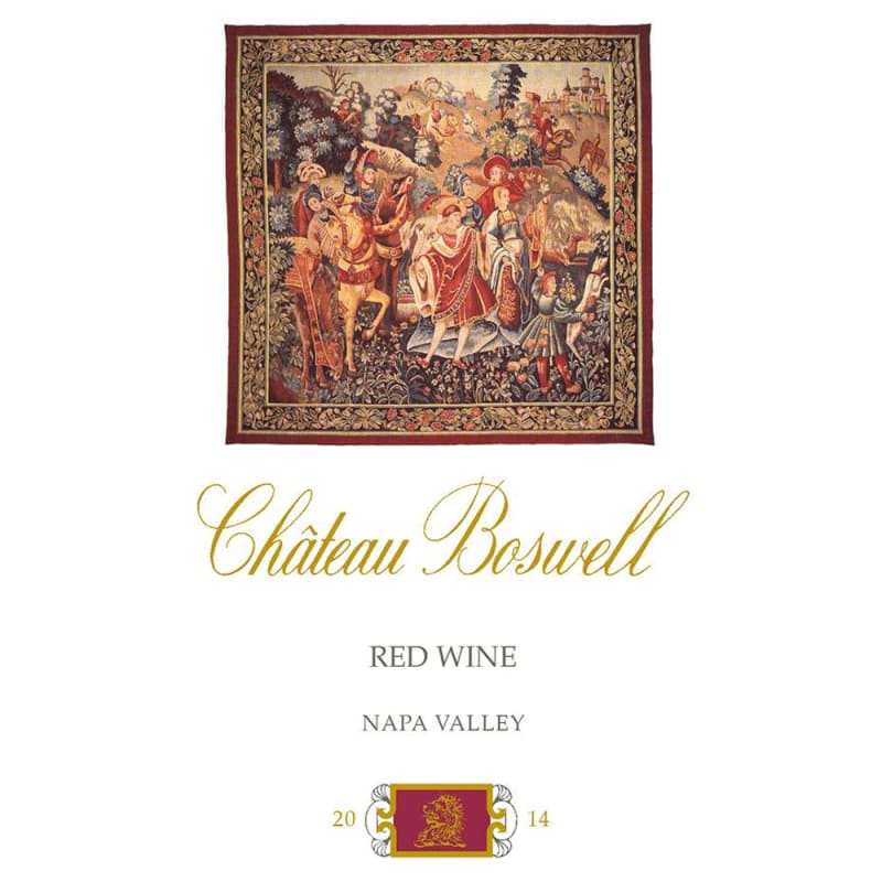Chateau Boswell Red 2014 Front Label