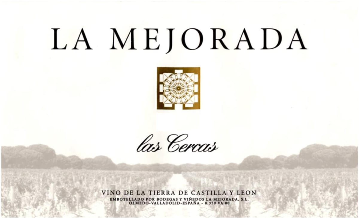 Bodegas y Vinedos La Mejorada Las Cercas Vino de la Tierra 2008 Front Label