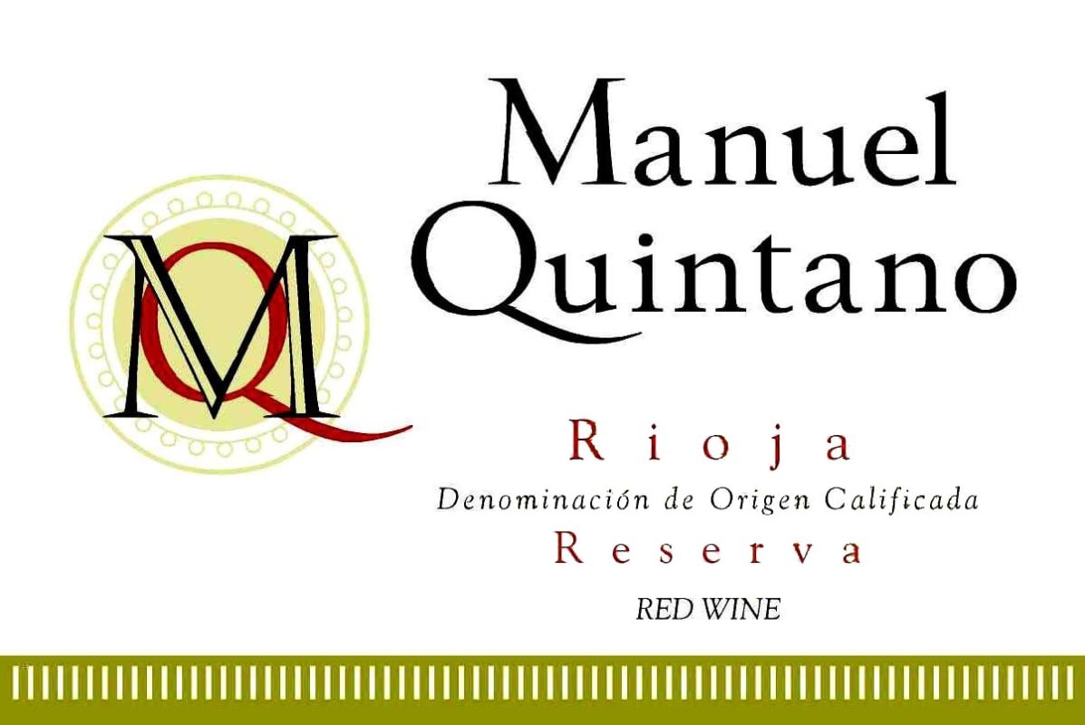 Bodegas y Vinedos Labastida Manuel Quintano Reserva 2004 Front Label