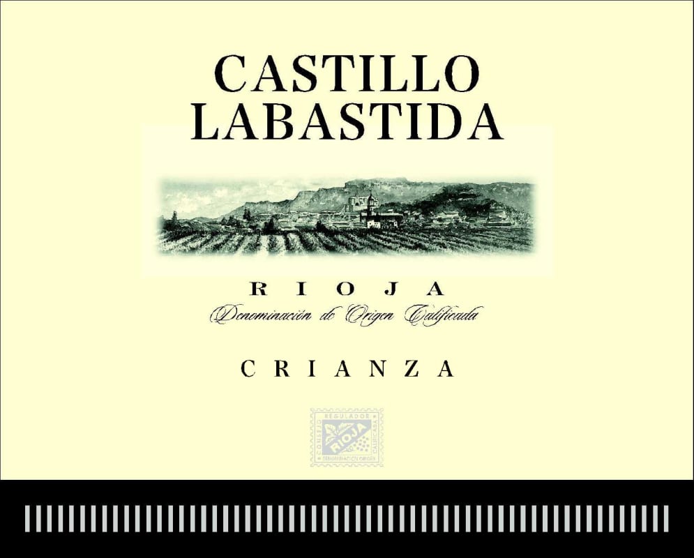 Bodegas y Vinedos Labastida Castillo Labastida Crianza 2013 Front Label