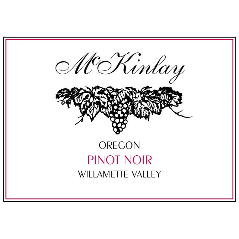 McKinlay Willamette Valley Pinot Noir 2015 Front Label