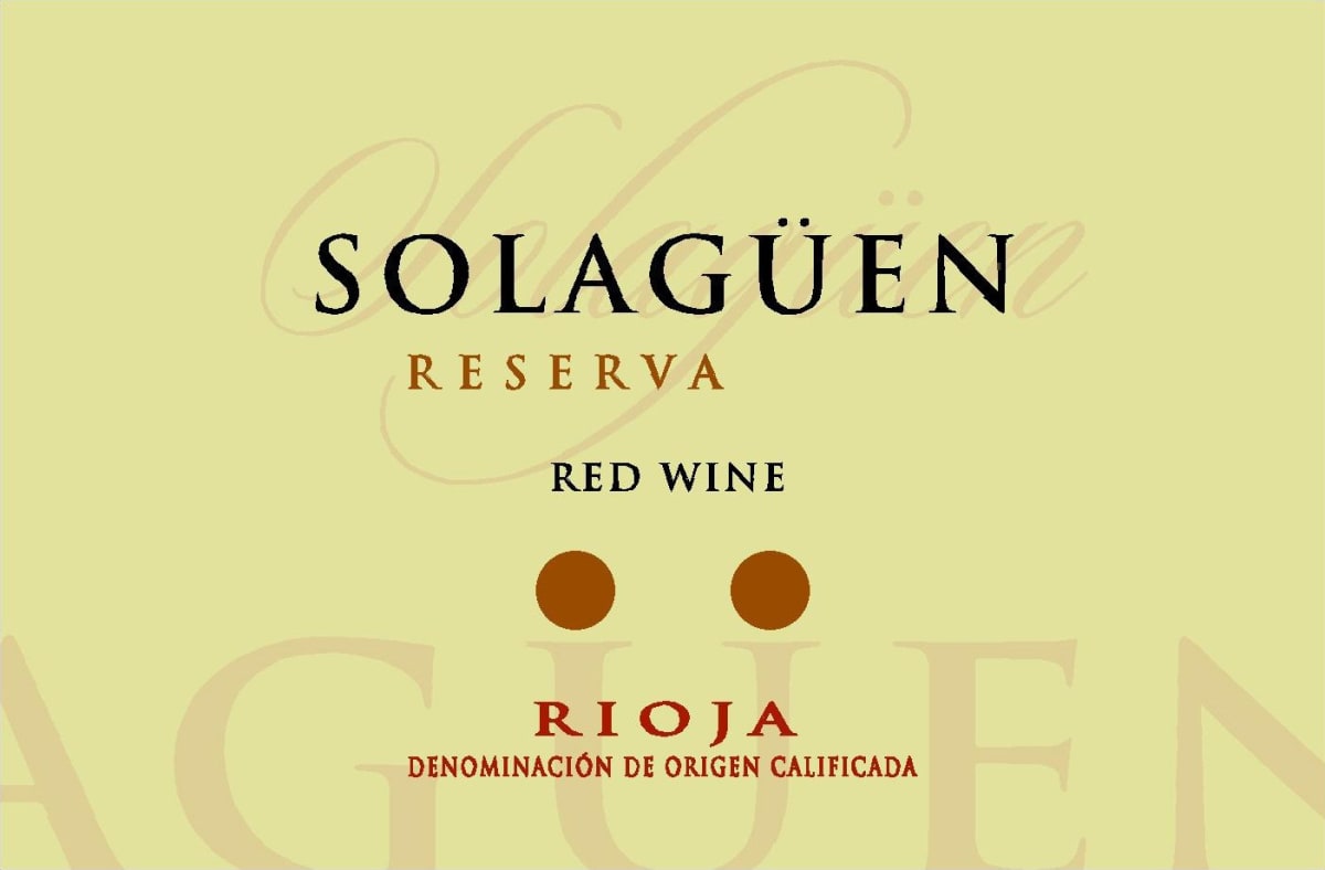 Bodegas y Vinedos Labastida Solaguen Reserva 2005 Front Label