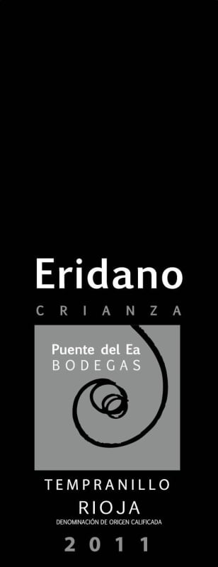 Bodegas Y Vinedos Puente Del Ea Eridano Crianza 2011 Front Label
