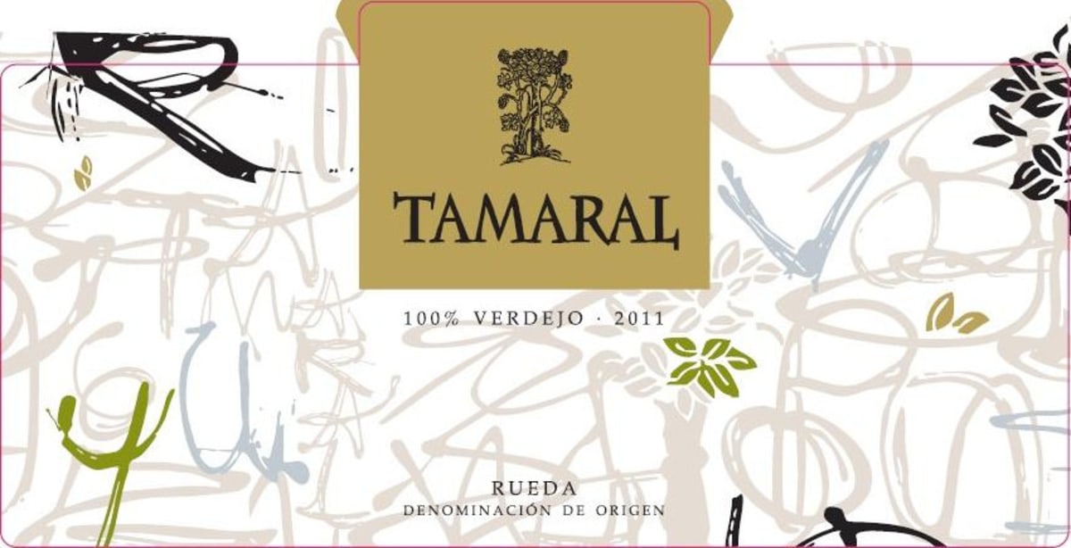 Bodegas y Vinedos Tamaral Verdejo 2011 Front Label