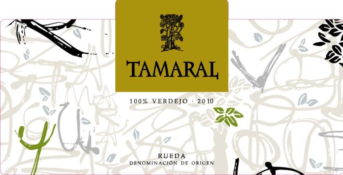 Bodegas y Vinedos Tamaral Verdejo 2010 Front Label