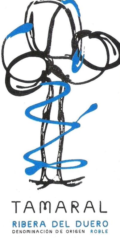 Bodegas y Vinedos Tamaral Roble 2014 Front Label