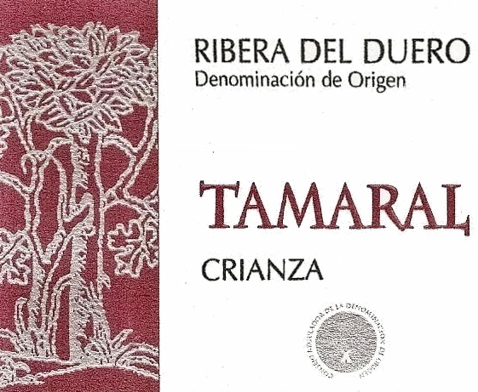 Bodegas y Vinedos Tamaral Crianza 2010 Front Label
