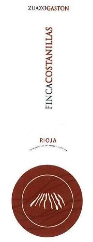 Bodegas Zuazo Gaston Finca Costanillas 2012 Front Label