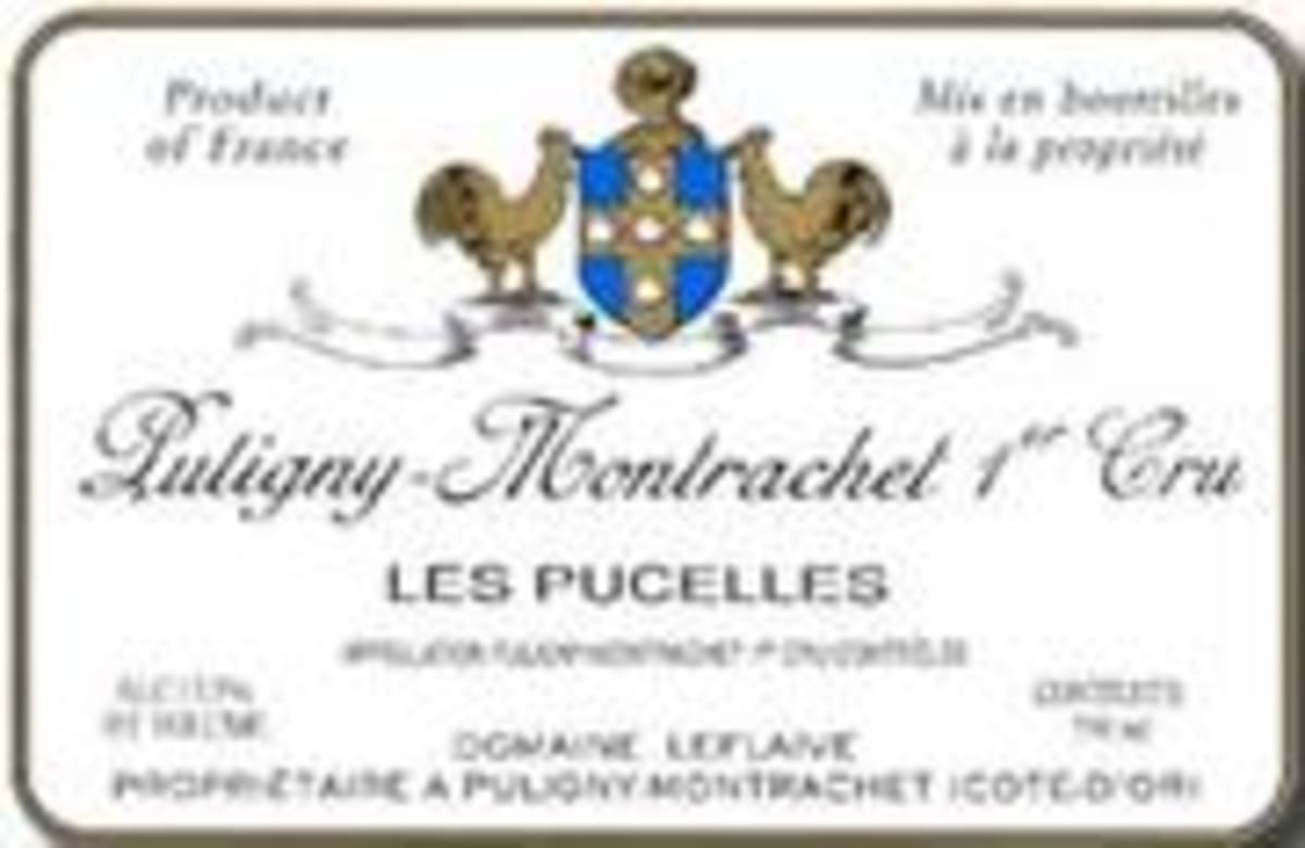 Domaine Leflaive Puligny-Montrachet Les Pucelles 1991 Front Label