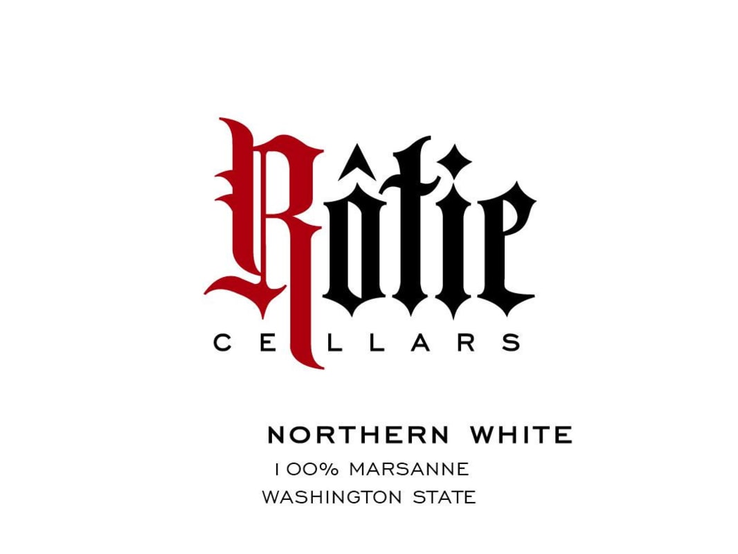 Rotie Cellars Northern White Marsanne 2013 Front Label