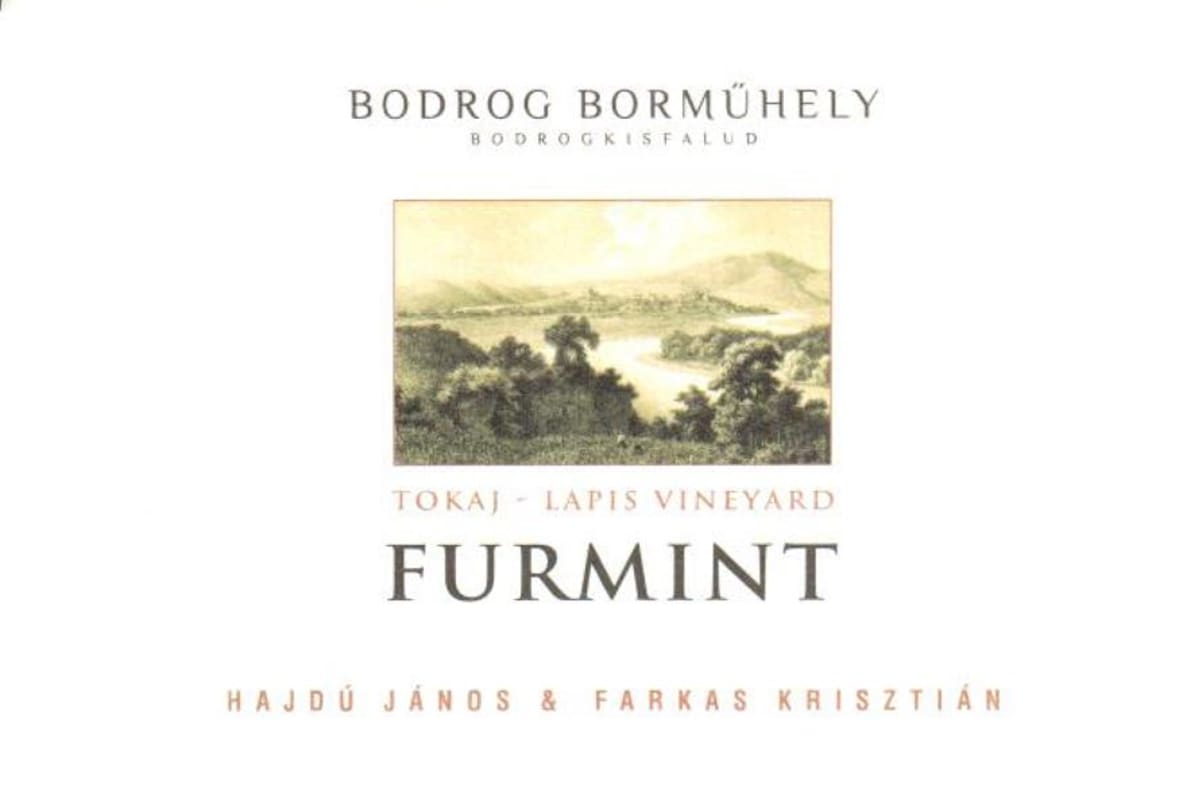 Bodrog Bormuhely Boraszat Lapis Furmint 2012 Front Label