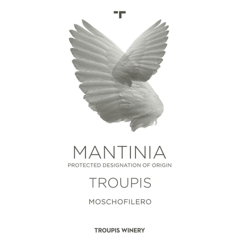 Troupis Winery Mantinia Moschofilero 2014 Front Label