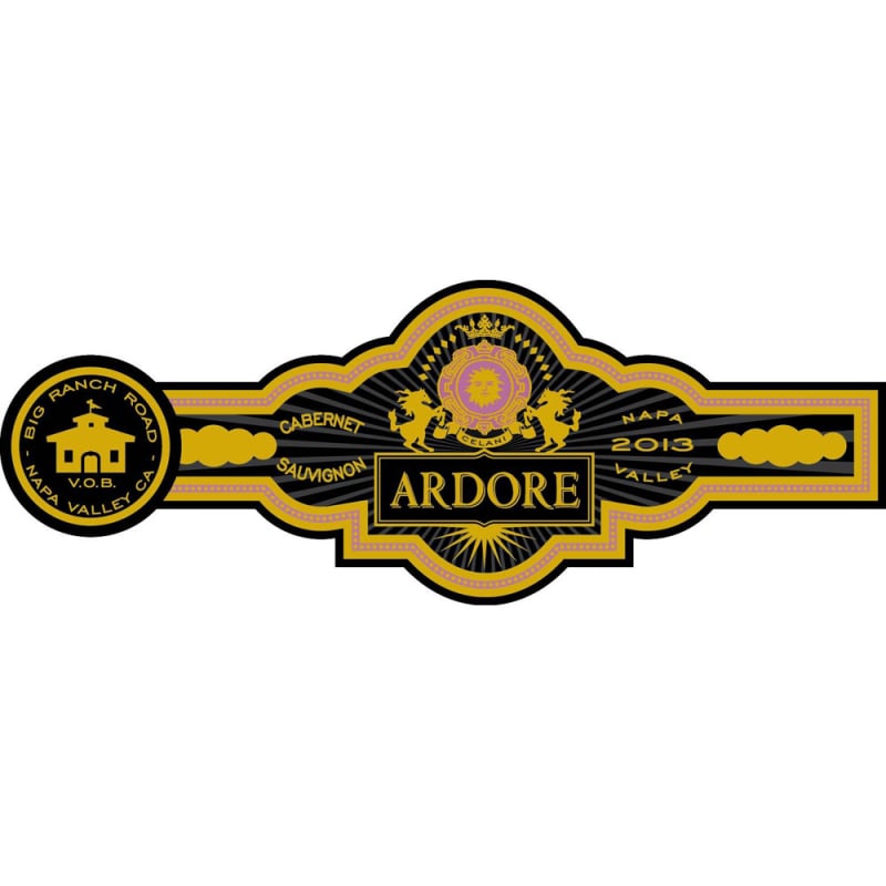 Celani Vineyards Ardore Cabernet Sauvignon 2013 Front Label
