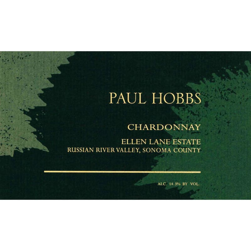 Paul Hobbs Ellen Lane Estate Chardonnay 2015 Front Label