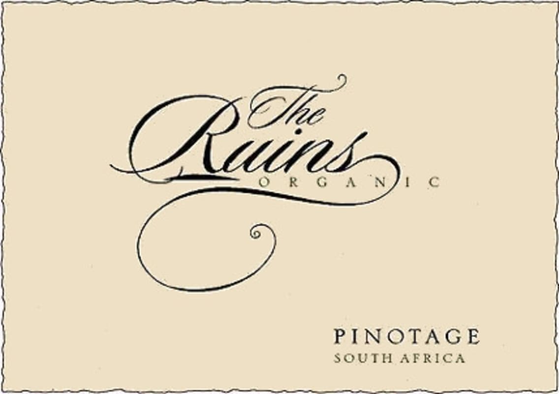 Bon Cap Organic Wine & Guestfarm The Ruins Organic Pinotage 2007 Front Label