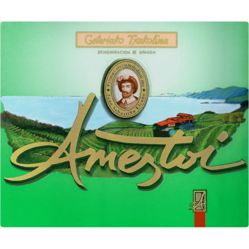 Ameztoi Getariako Txakolina 2016 Front Label