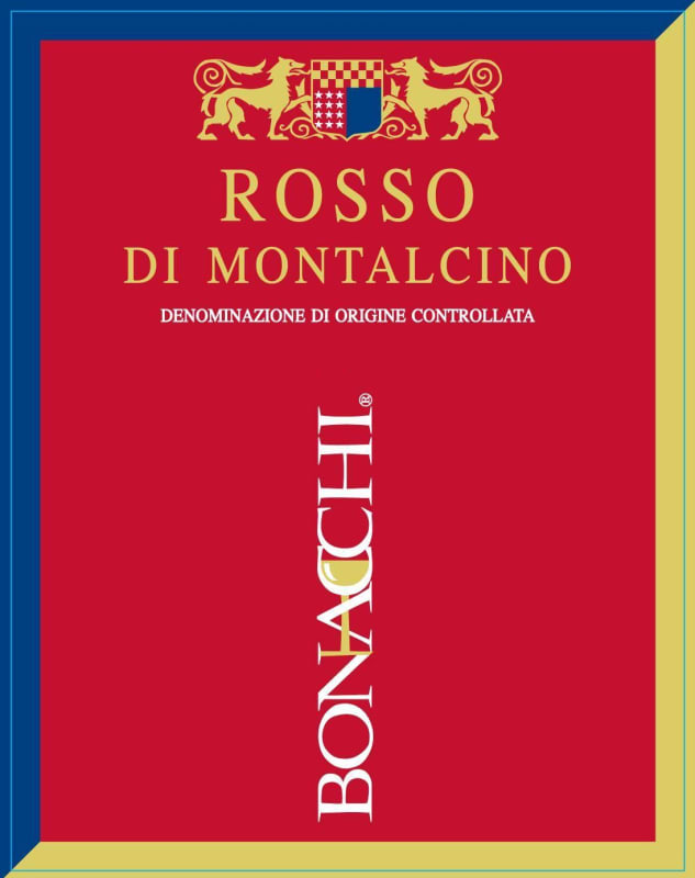 Bonacchi Rosso di Montalcino 2013 Front Label