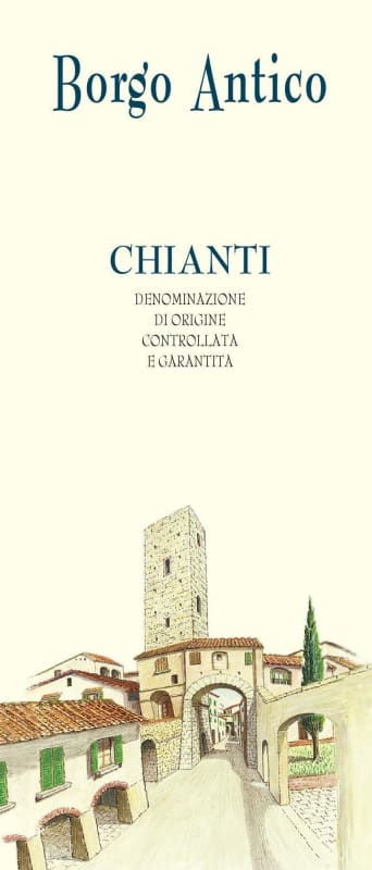 Bonacchi Chianti Borgo Antico 2010 Front Label