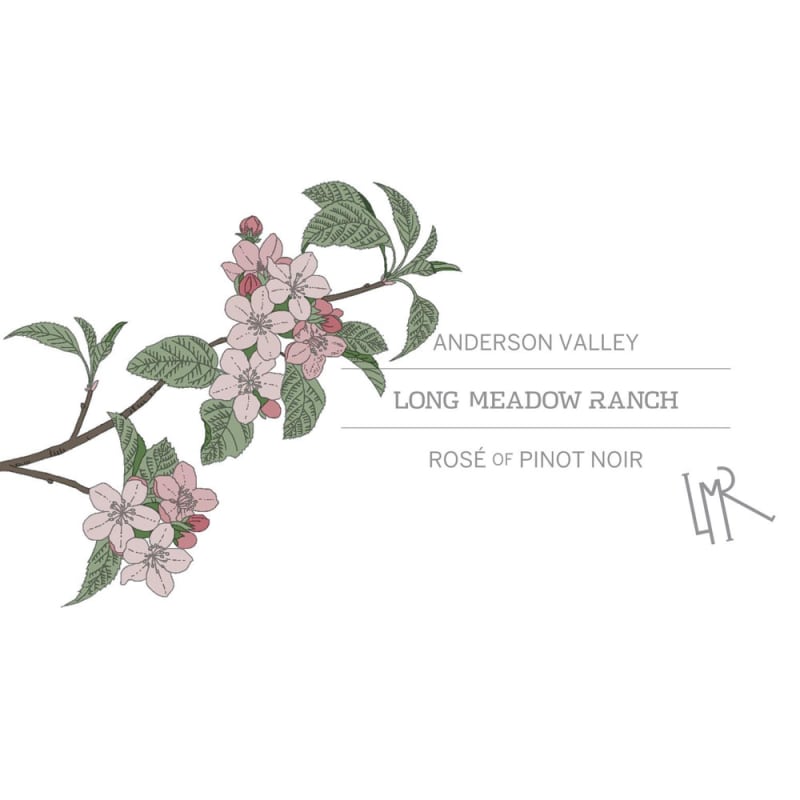 Long Meadow Ranch Anderson Valley Rose 2016 Front Label