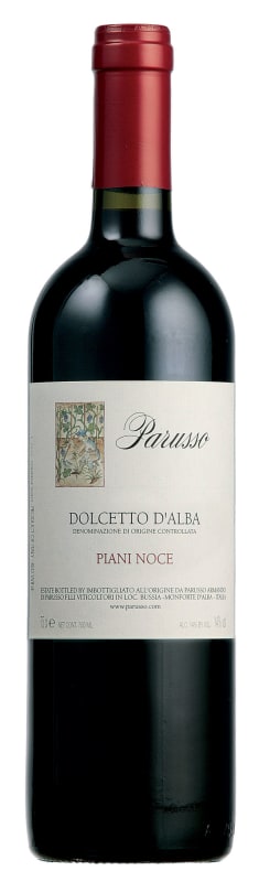 Parusso Dolcetto d'Alba Piani Noce 2015 Front Bottle Shot