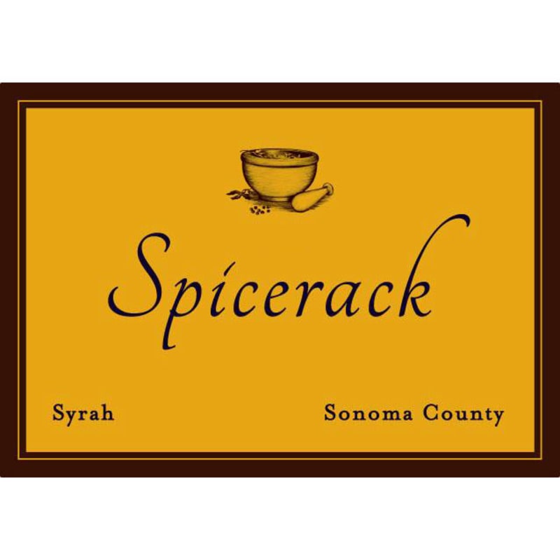 Spicerack Sonoma County Syrah 2015 Front Label