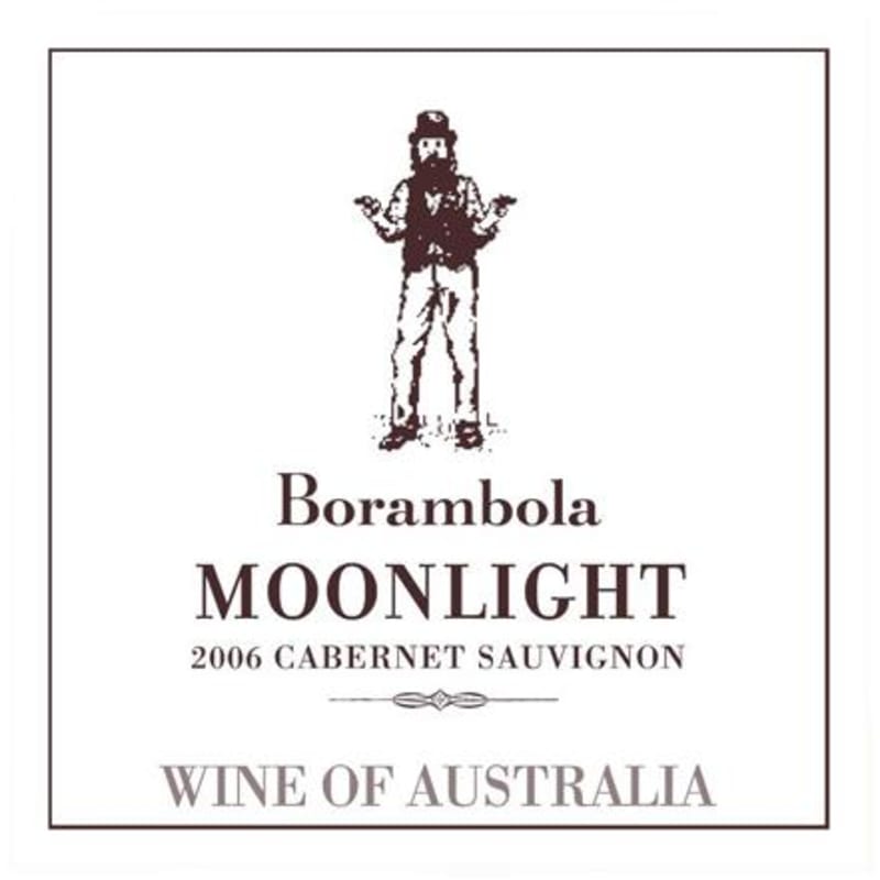 Borambola Winery Moonlight Cabernet Sauvignon 2006 Front Label