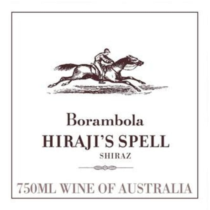Borambola Winery Hiraji's Spell Shiraz 2012 Front Label