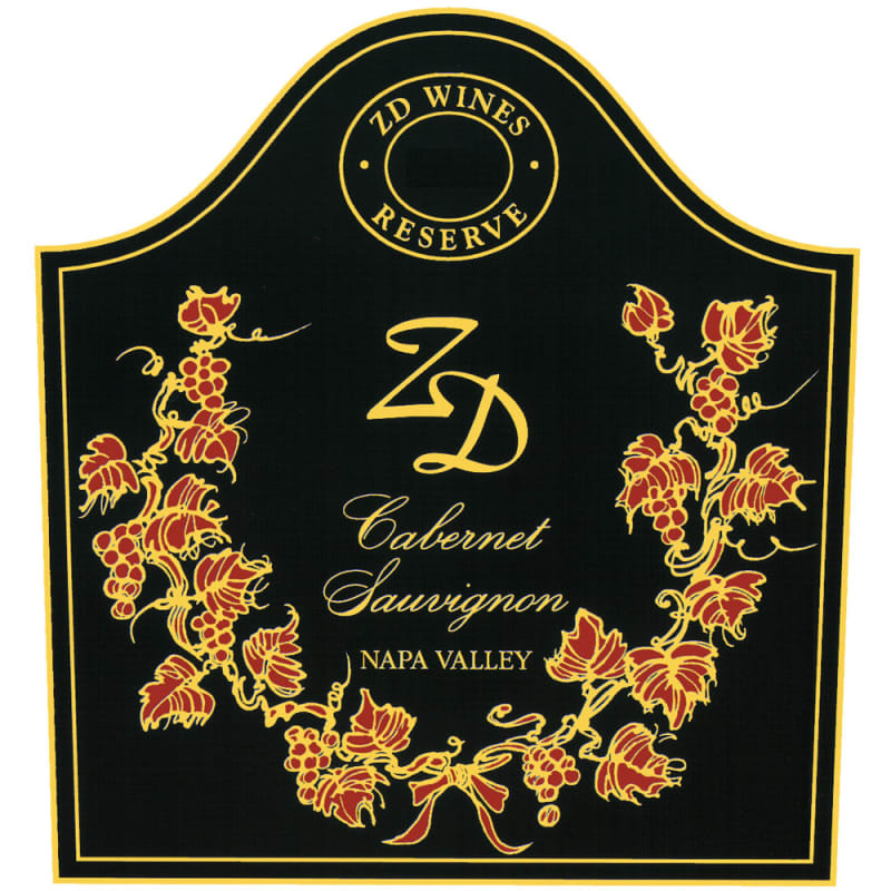 ZD Wines Reserve Cabernet Sauvignon 2011 Front Label