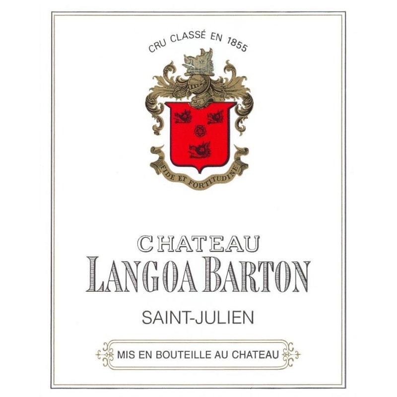 Chateau Langoa Barton 2006 Front Label